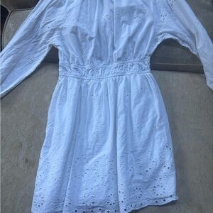 Universal Thread White Eyelet Mini Dress